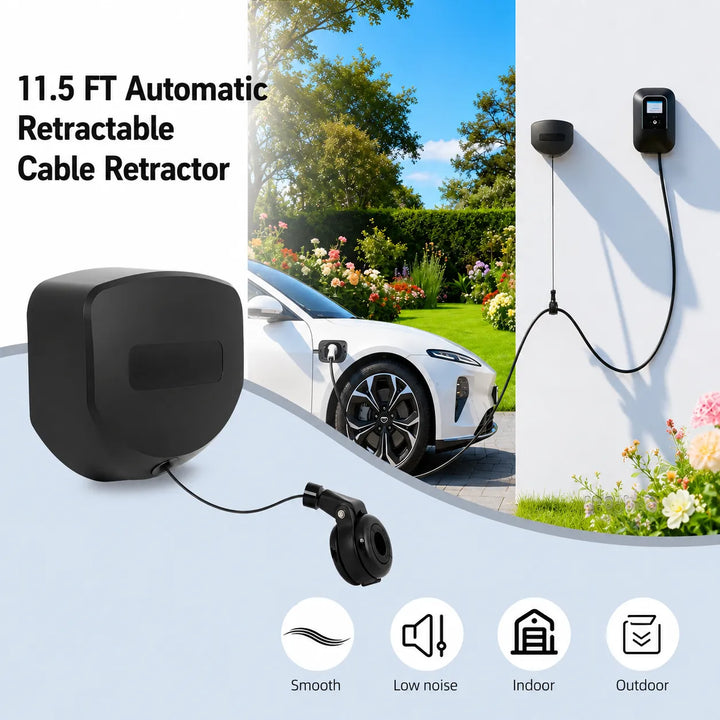 EV Cable Retractor – Wall Mount