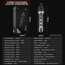 Adjustable Torque Electric Screwdriver