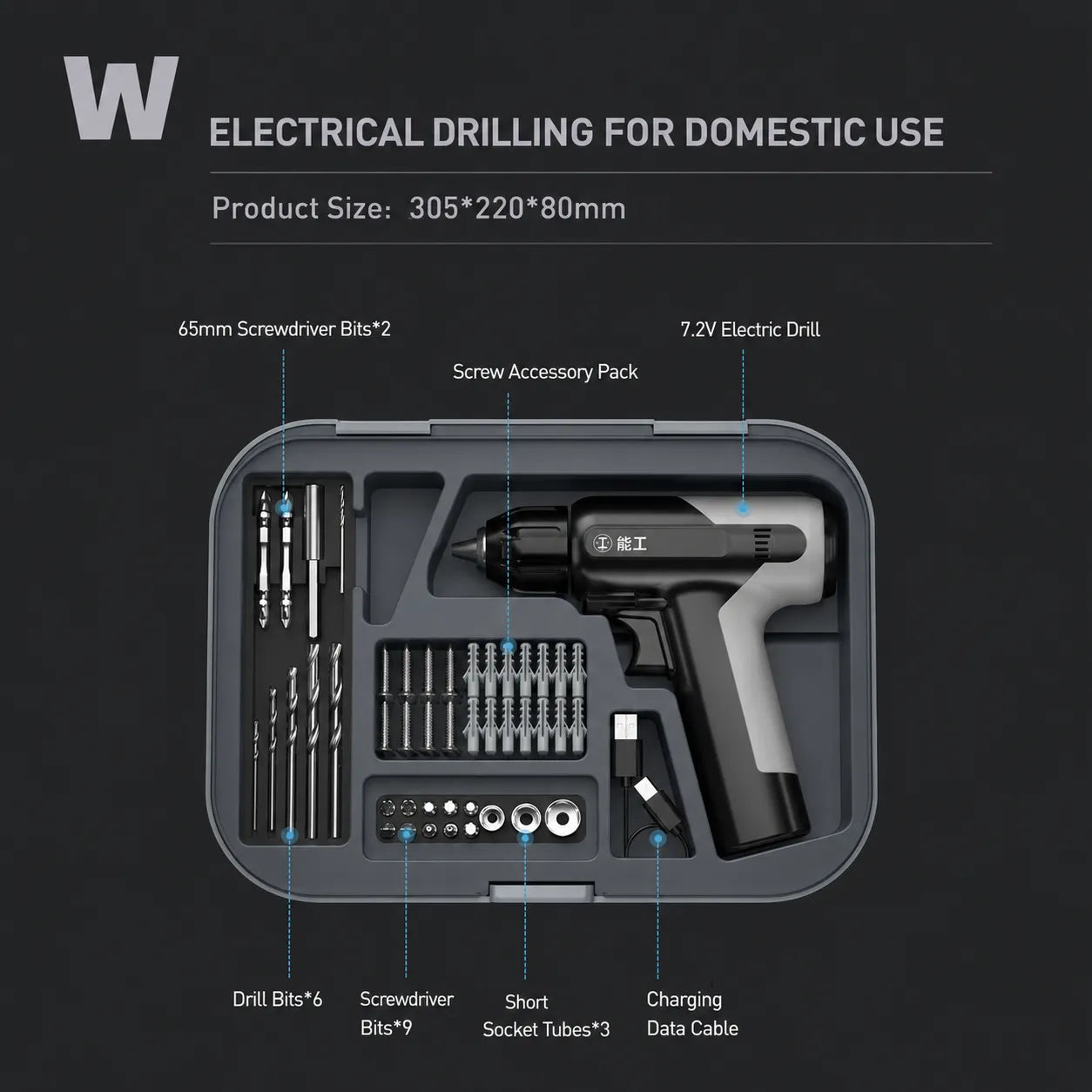 W Drill Kit Layer