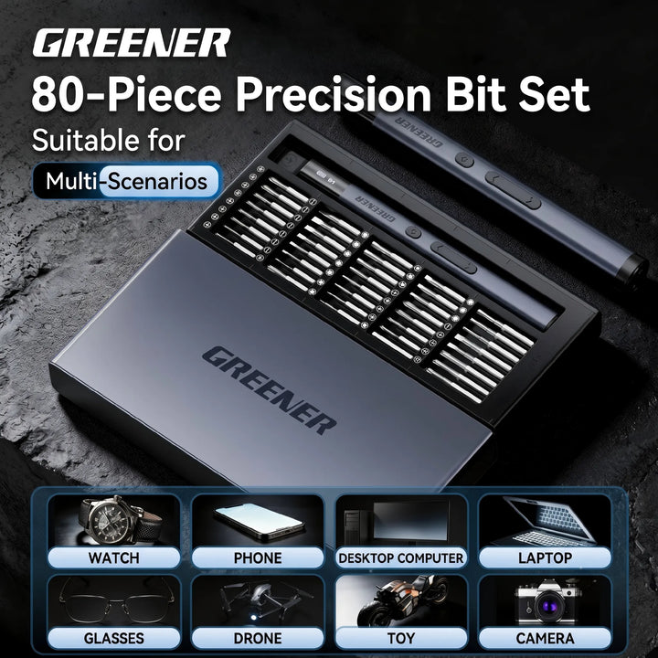 80-in-1 Electric Screwdriver Kit
