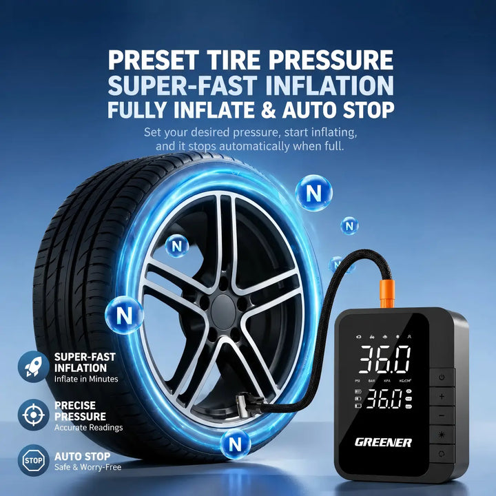 Smart Tire Inflator