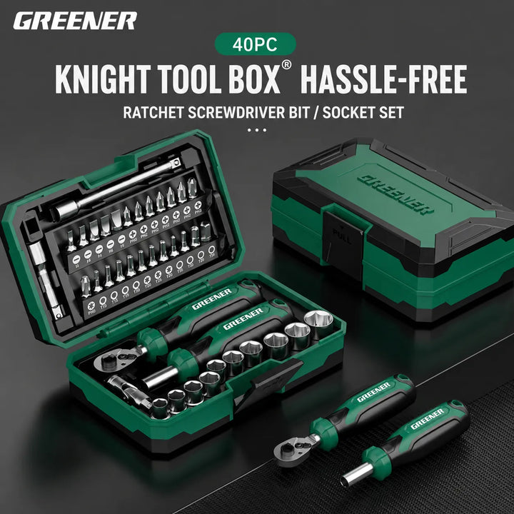 40-Piece Ratchet Screwdriver Kit