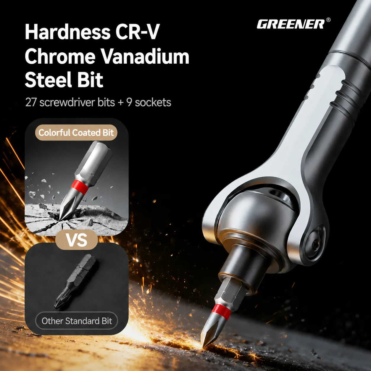 40-in-1 Ratchet Screwdriver Kit