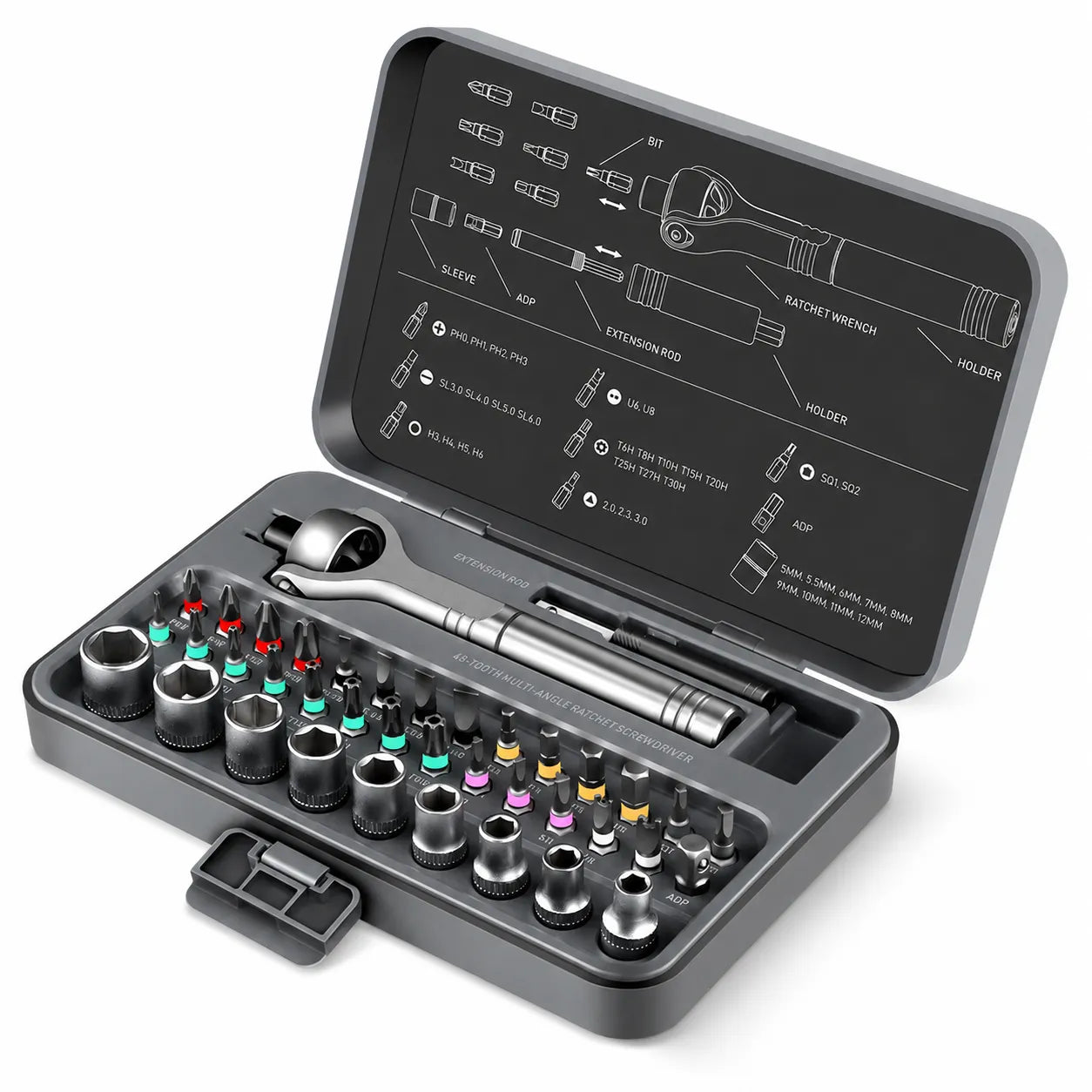 40-in-1 Ratchet Screwdriver Kit