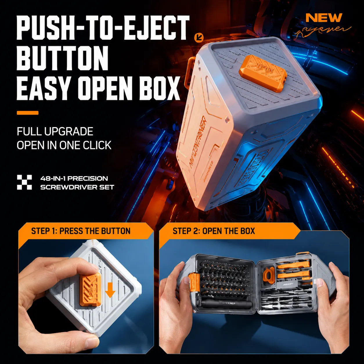 48-in-1 Precision Screwdriver Kit