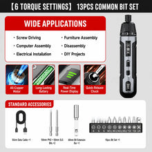 Adjustable Torque Electric Screwdriver