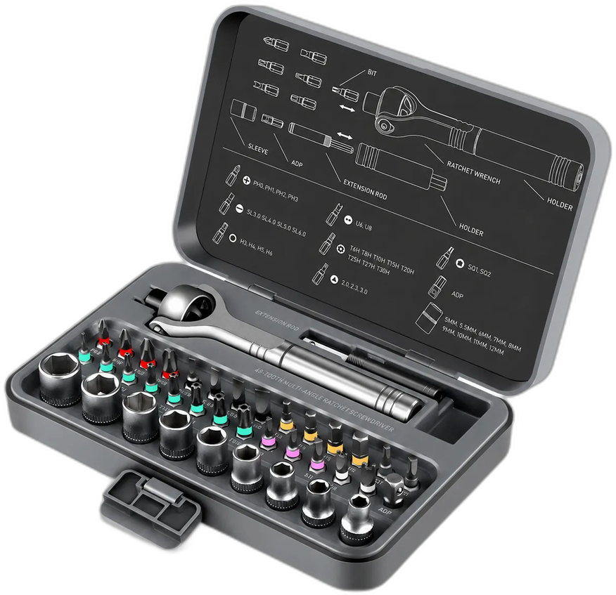 40-in-1 Ratchet Screwdriver Kit